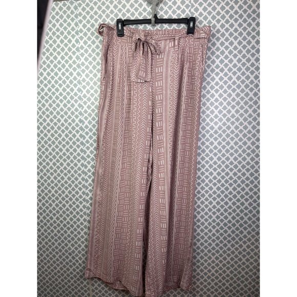 Torrid  tie front wide leg pants  size L-12- - Picture 3 of 3